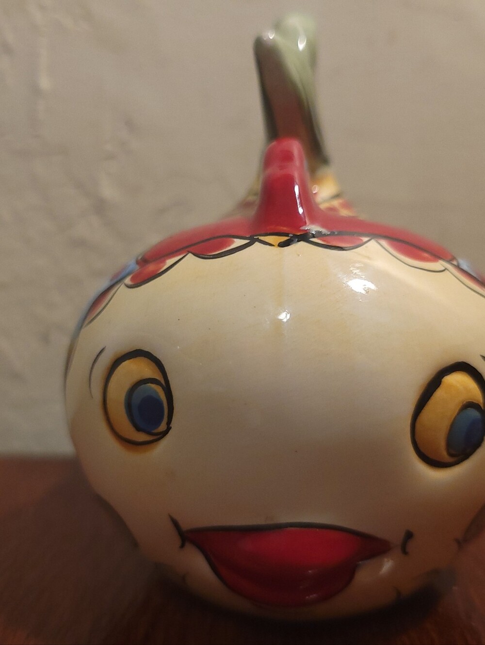 Collectible Handpainted Colorful Ceramic Fish Salt Or Pepper Shakers